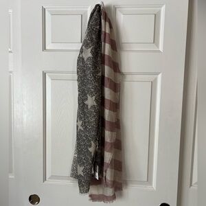 Flag scarf med 100% cotton